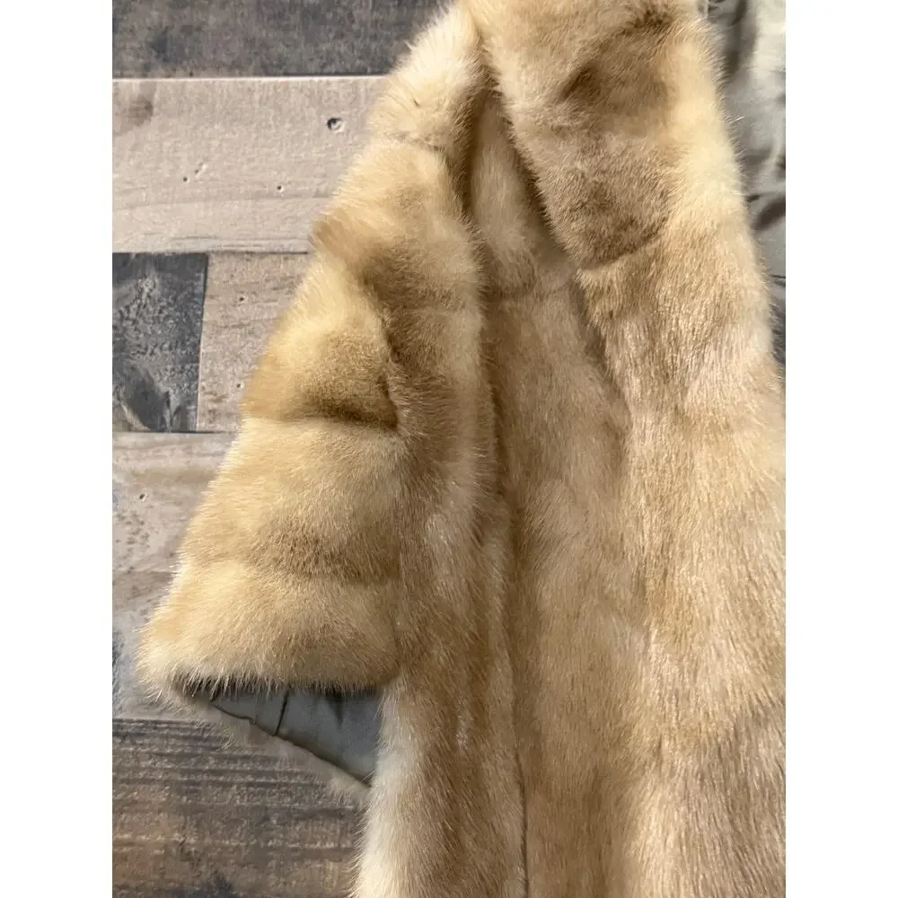 Vintage Denholm's Honey Blonde Mink Fur Stole